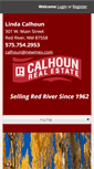 Mobile Screenshot of calhounrealestate.com